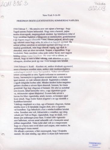 Friedmann Erzsébet